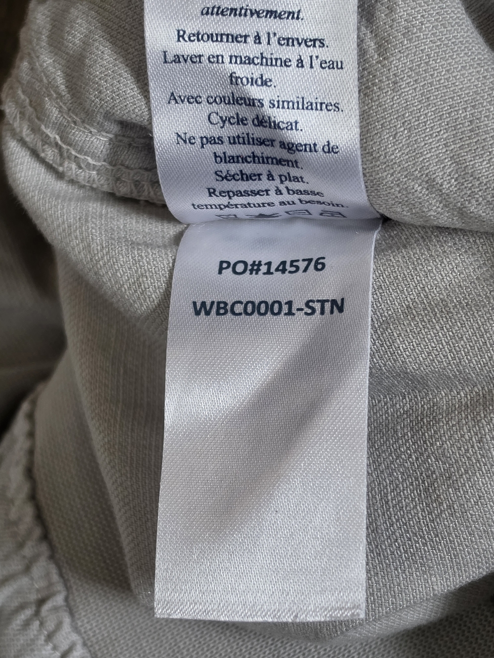 FAHERTY Arlie Day Pant Women's L Light Gray Tencel Linen Blend Joggers - Picture 14 of 14